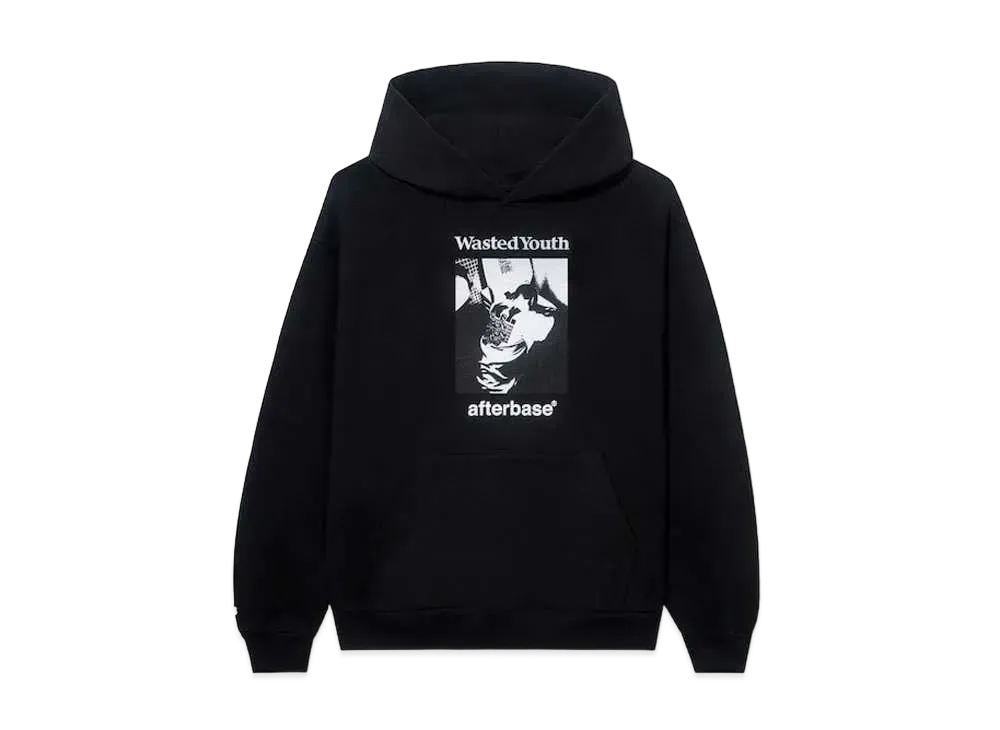 Wasted Youth Afterbase DRUNK HOODIE "Black" / VERDY