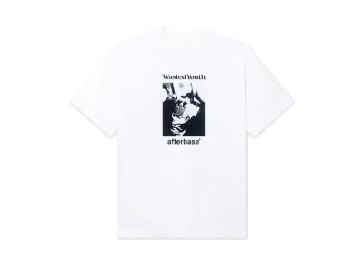 Wasted Youth Afterbase DRUNK TEE "White" / VERDY