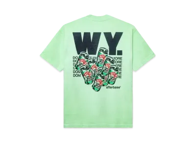 Wasted Youth Afterbase WY AFTERBASE TEE "Green" / VERDY