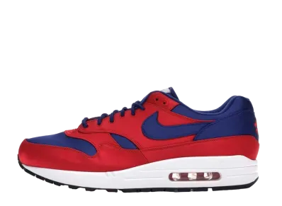Nike Air Max 1 "Satin University Red/Deep Royal Blue"