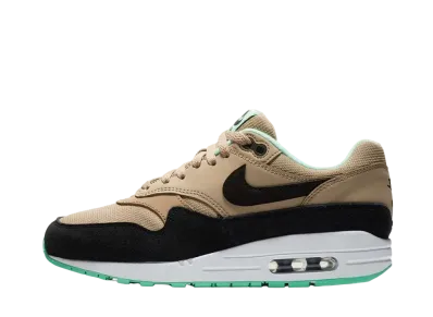 Nike Women's Air Max 1 "Desert Black Green Glow"