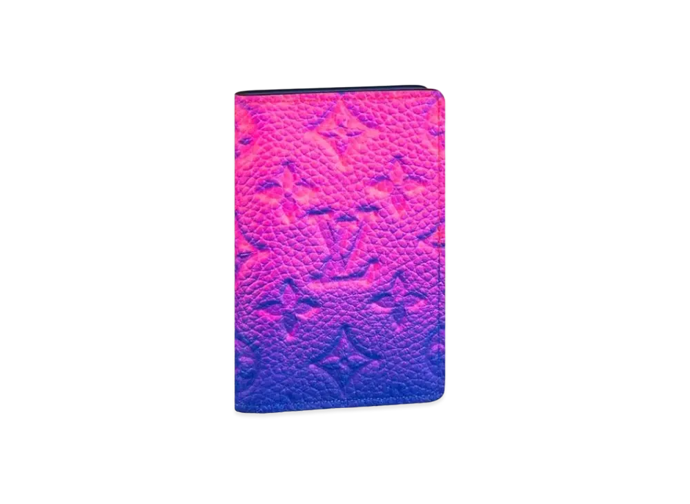 Louis Vuitton Organizer De Poche Monogram "Blue Rose"