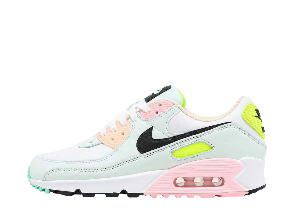 Nike Women's Air Max 90 "White/Volt/Green Glow"