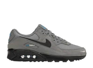 Nike Air Max 90 "Smoke Grey/Light Photo Blue/Metallic Silver/Black"