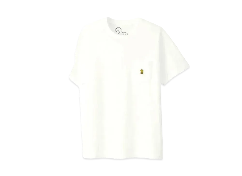Uniqlo x KAWS x Peanuts Woodstock Pocket Tee "White"