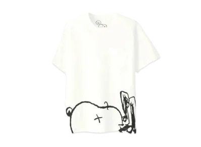 Uniqlo x KAWS x Peanuts Snoopy Face Pocket Tee "White"