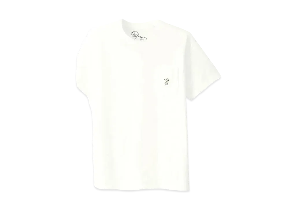 Uniqlo x KAWS x Peanuts Snoopy Pocket Tee "White"