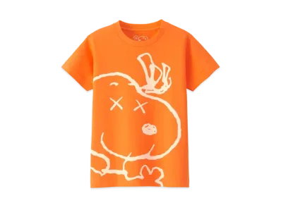 Uniqlo x KAWS x Peanuts Snoopy Face Tee "Orange"