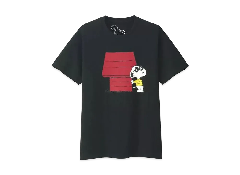 Uniqlo x KAWS x Peanuts Joe Kaws Doghouse Tee "Black"