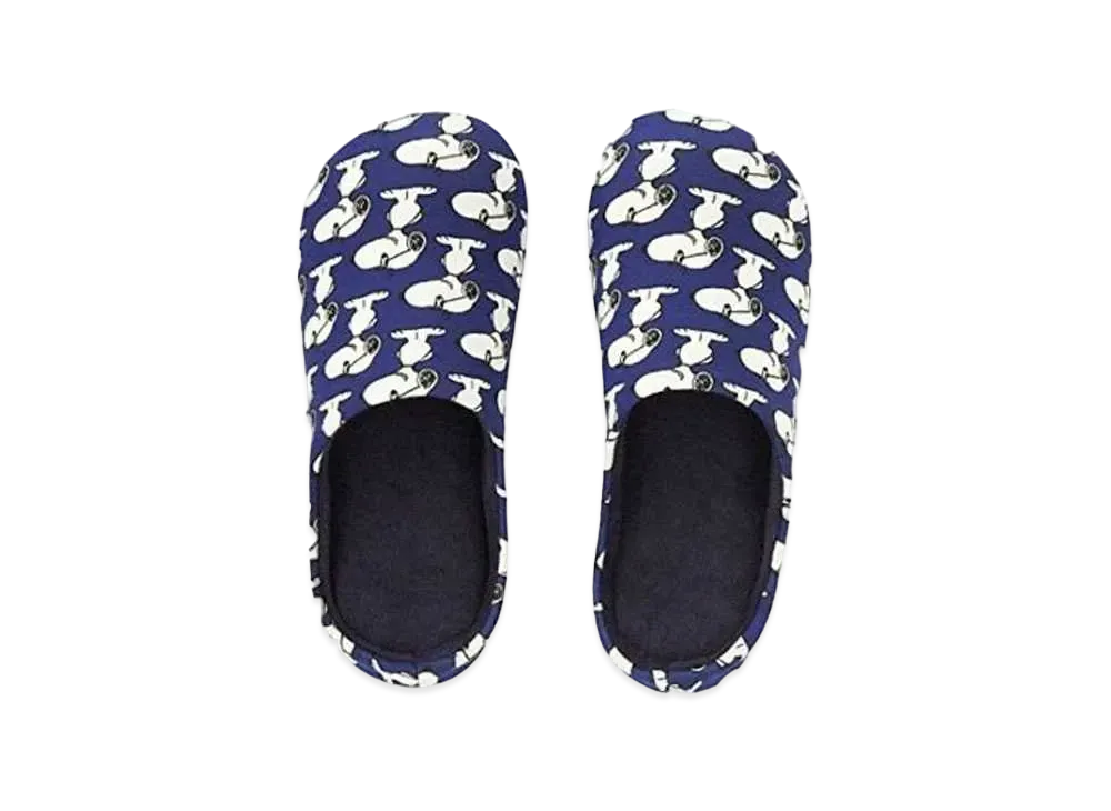 Uniqlo x KAWS x Peanuts Snoopy Room Shoes "Navy"