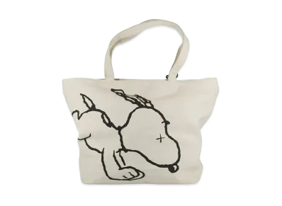 Uniqlo x KAWS x Peanuts Snoopy Tote Bag "White"