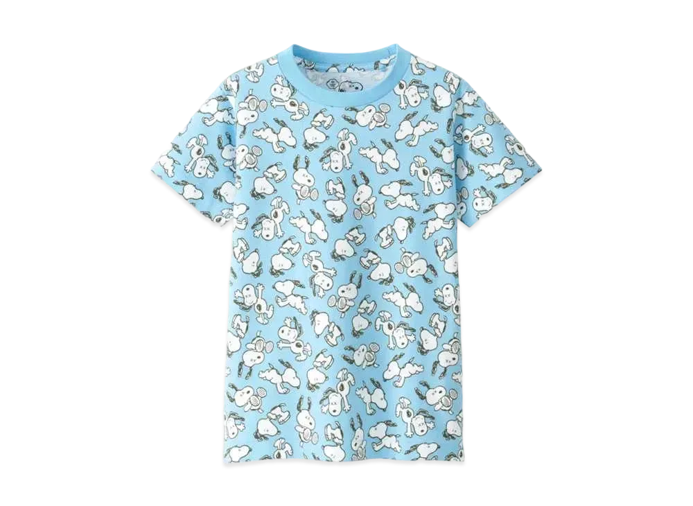 Uniqlo x KAWS x Peanuts Snoopy Pattern Tee "Blue"