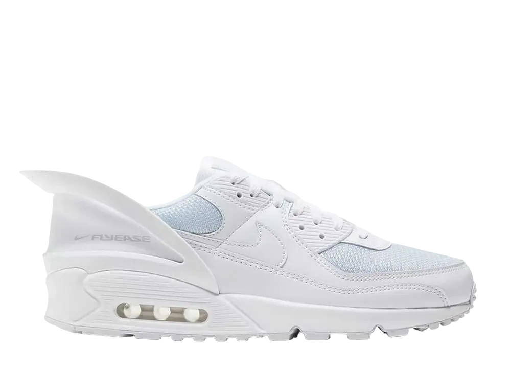 Nike Air Max 90 "Flyease Triple White"