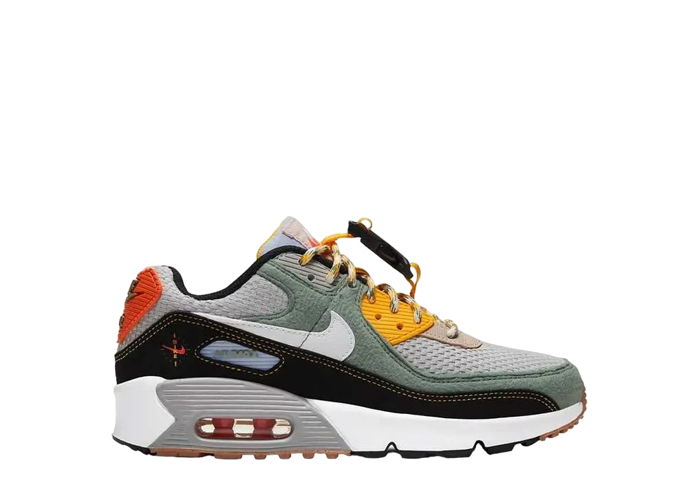 Nike GS Air Max 90 "Buckle Spiral Sage"