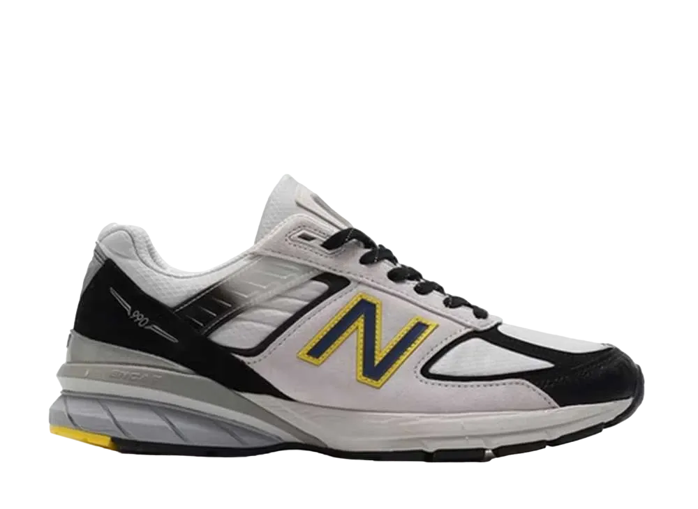 ニューバランス 990V5 "シルバー ブラック イエロー"