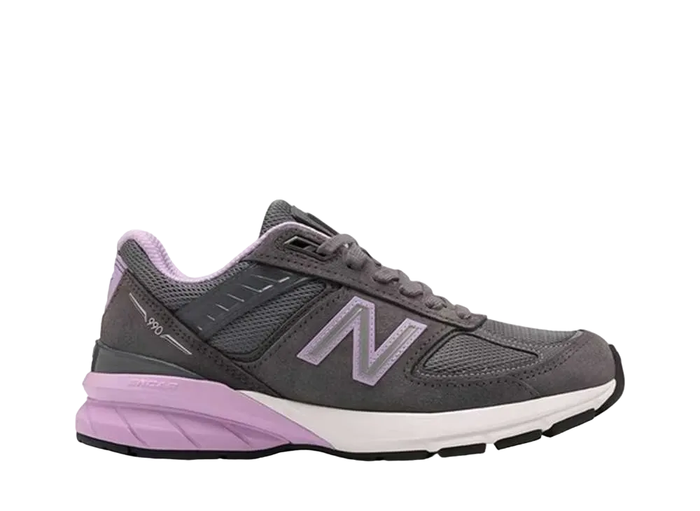 ニューバランス ウィメンズ 990V5 メイド イン USA "リード/ダークバイオレットグロー"