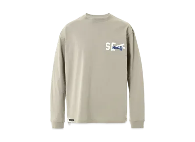 WIND AND SEA x MADNESS L/S TEE (SEA) "Gray"