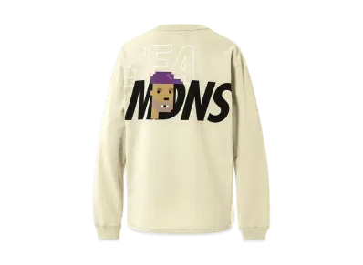 WIND AND SEA x MADNESS L/S TEE (POCKET) "Cream"