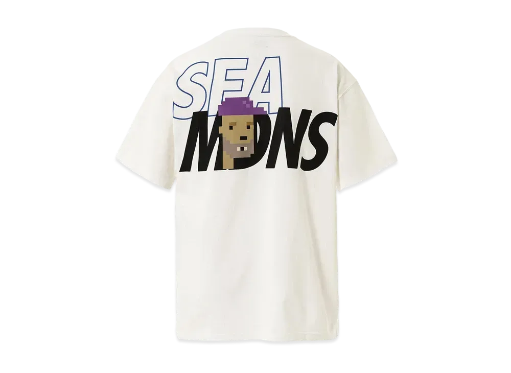 WIND AND SEA x MADNESS S/S TEE (POCKET2) "White"