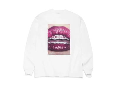 GOD SELECTION XXX LONG SLEEVE T-SHIRT GX-A22-LT-07 "White"