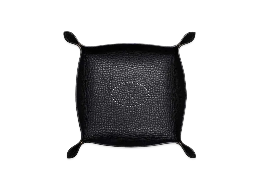 GOD SELECTION XXX LEATHER TRAY LEATHER TRAY "Black"