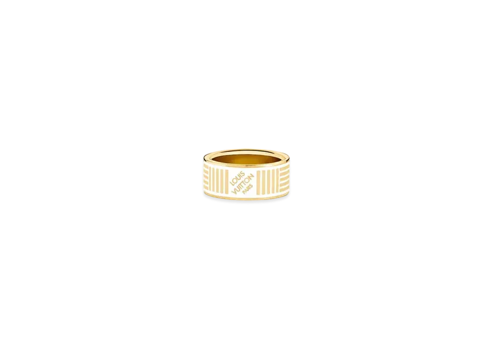 Louis Vuitton Damier White Ring