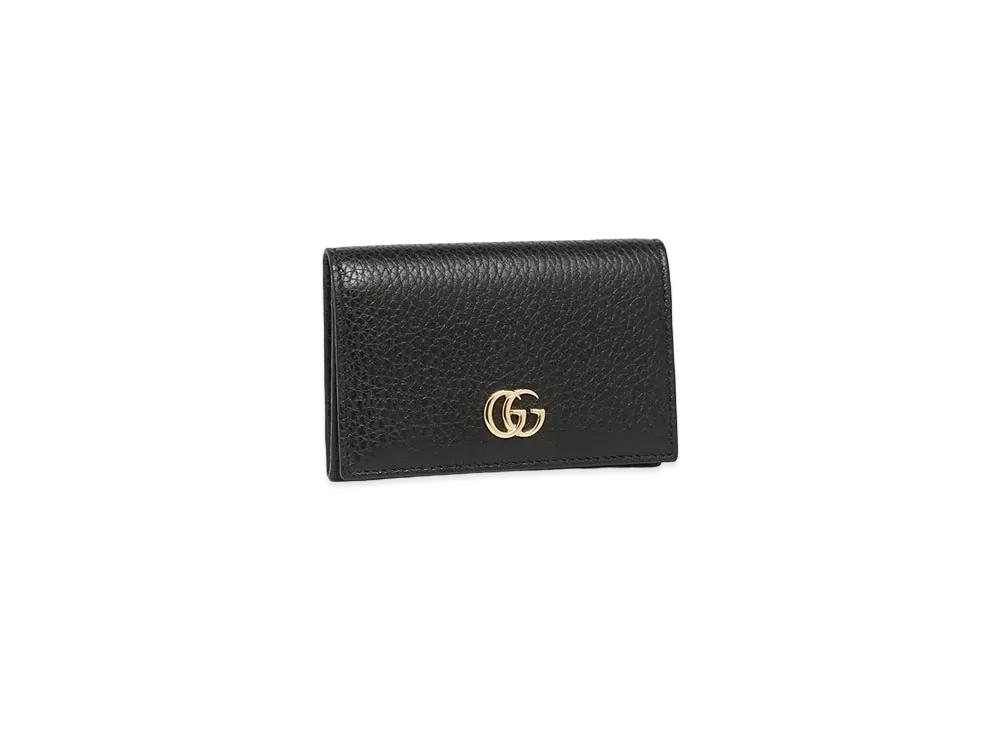GUCCI Petit Marmont Card Case "Black"