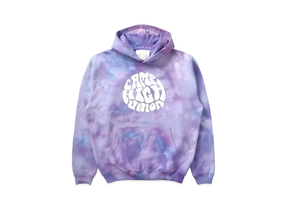 UNION CAMP HIGH TIE DYE HOODY "Tiedye"
