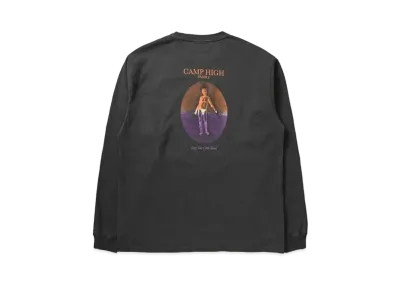 UNION CAMP HIGH SOLID LONG SLEEVE T-SHIRT "Black"