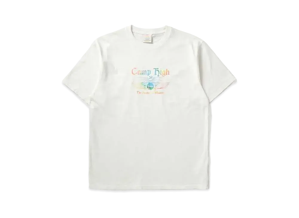 UNION CAMP HIGH SOLID T-SHIRT "White"