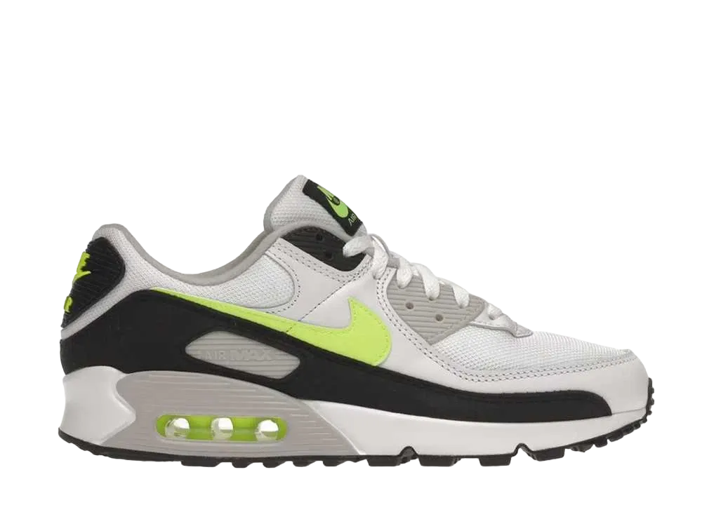 ナイキ エアマックス90 "ホワイト/ホットライム"