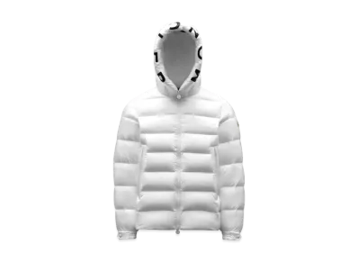 MONCLER Salzman Short Down Jacket "Off White"