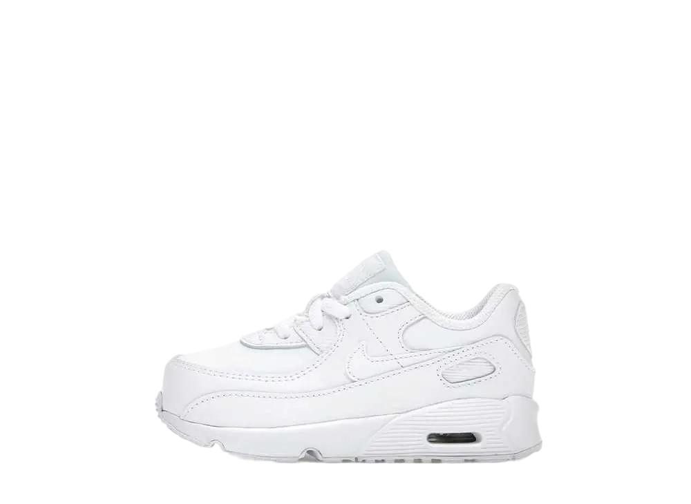 Nike TD Air Max 90 "Leather Triple White"