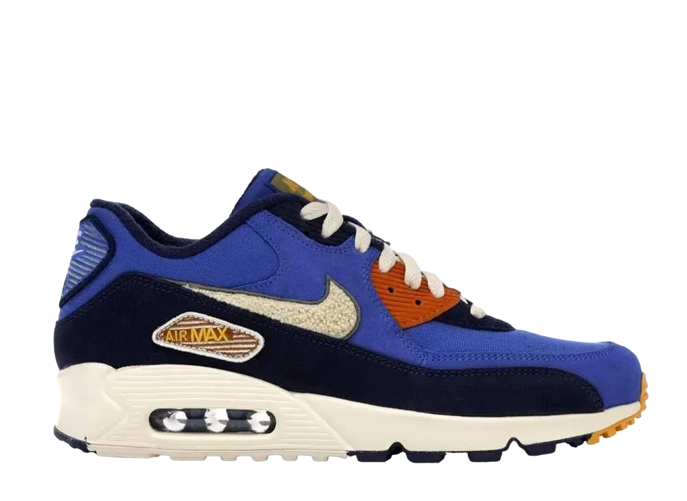 ナイキ エアマックス90 "ゲームロイヤル/ライトクリーム"