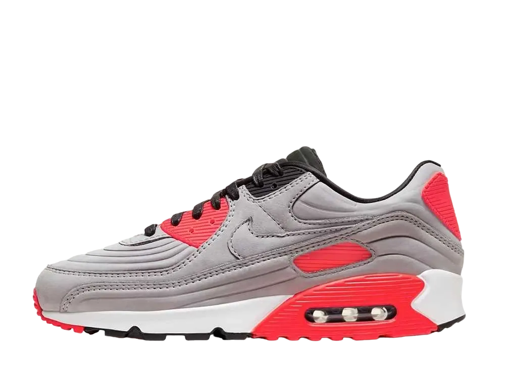 Nike Air Max 90 "Night Silver/Bright Crimson"
