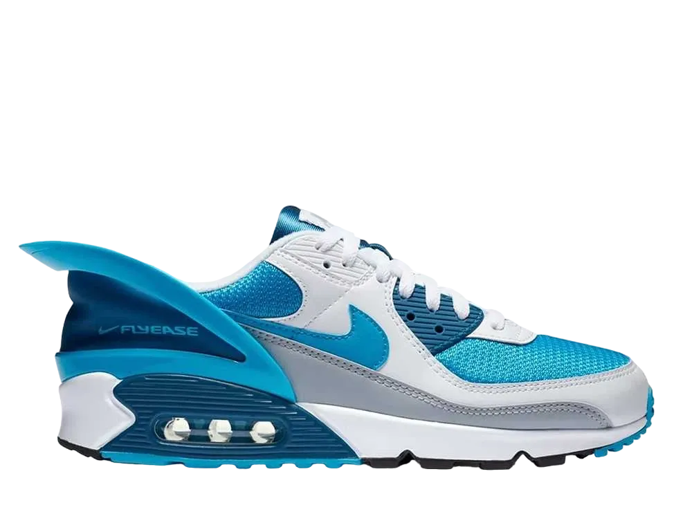 ナイキ エアマックス90 フライイーズ "レーザーブルー"