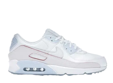 Nike Air Max 90 One of One "White/Hydrogen Blue/Bright Crimson"