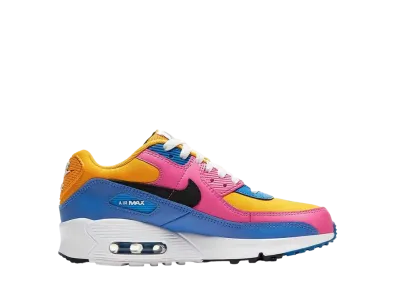 Nike GS Air Max 90 "Leather/Multi Color"