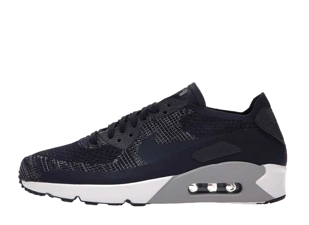 ナイキ エアマックス90 ウルトラ 2.0 フライニット "カレッジネイビー"