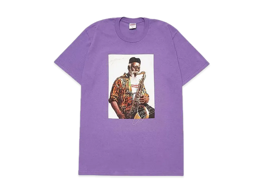 シュプリーム ファラオ サンダース Tシャツ "グレープ"