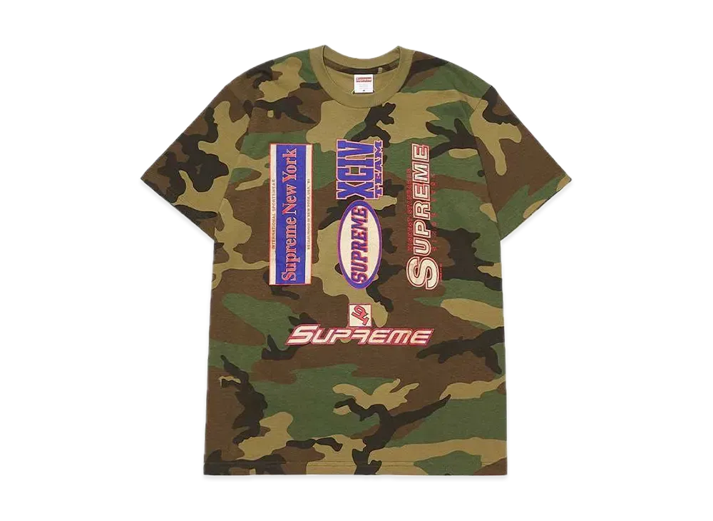 Supreme Multi Logos Tee "Camo"