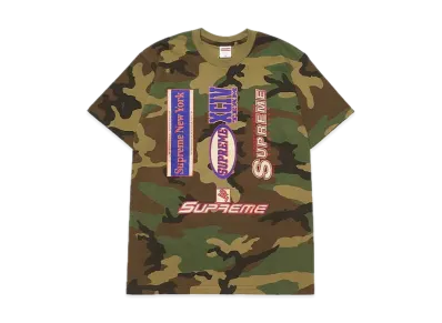 Supreme Multi Logos Tee "Camo"