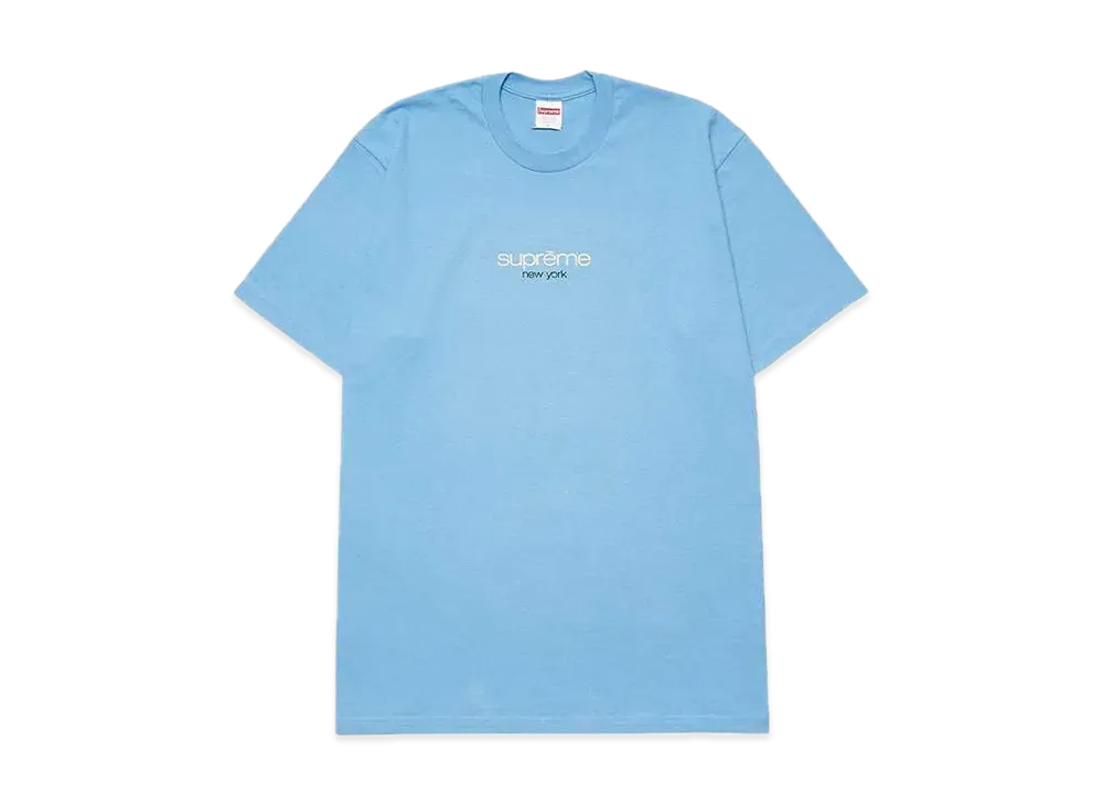 Supreme Classic Logo Tee "Light Slate"
