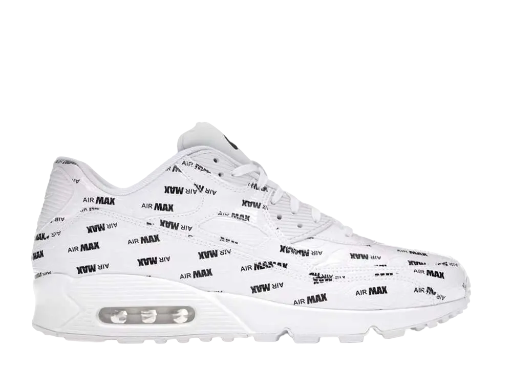 Nike Air Max 90 All Over Print "White/Black"