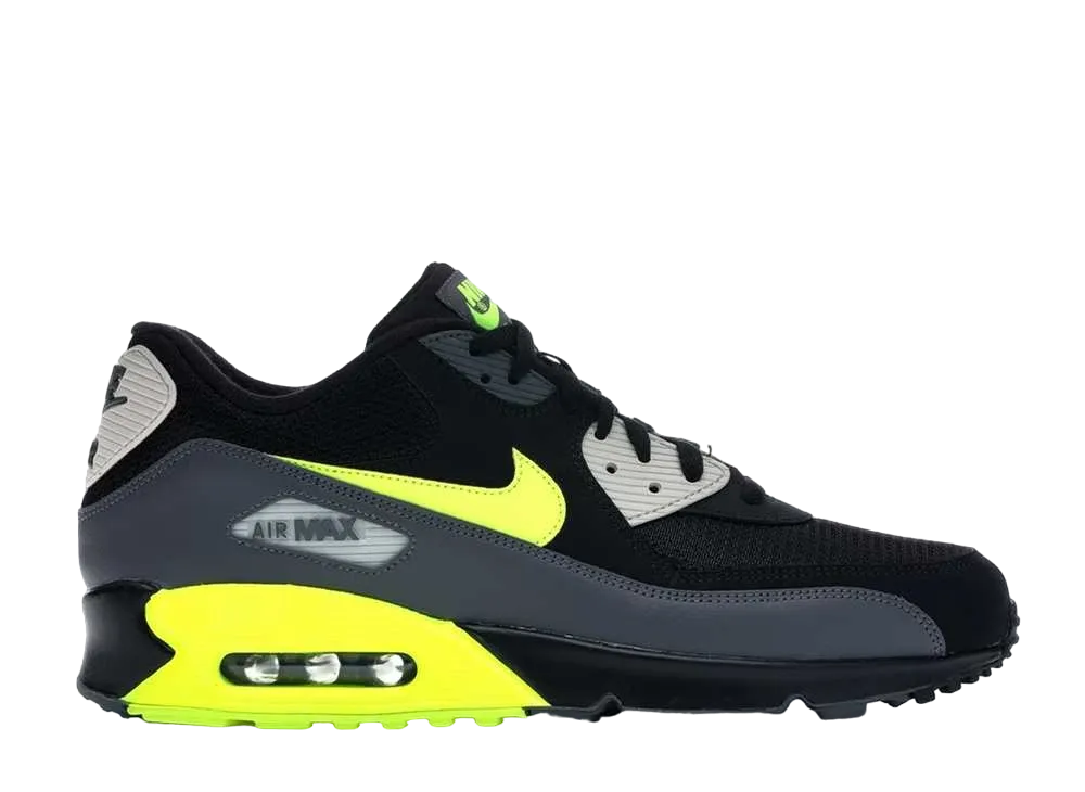 Nike Air Max 90 "Dark Grey/Black/Volt"