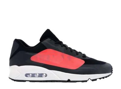Nike Air Max 90 NS Big Logo "Black/Crimson"
