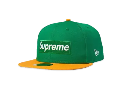 Supreme 2-Tone Box Logo New Era "Green"