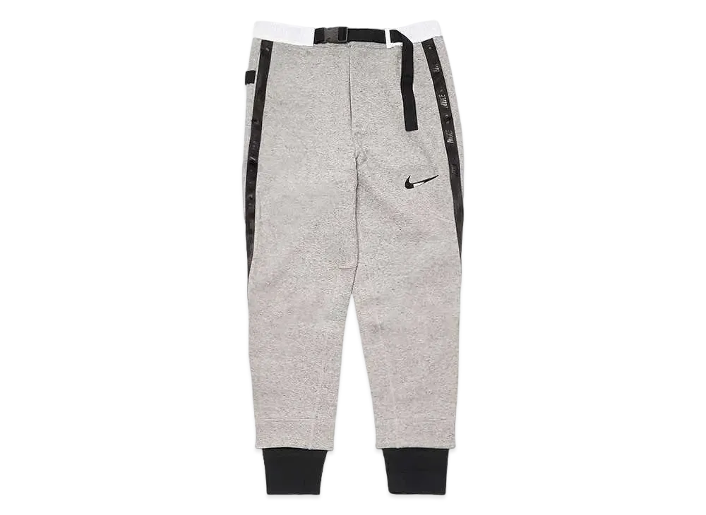Nike x Sacai NRG Fleece Pants "Dark Grey Heather"