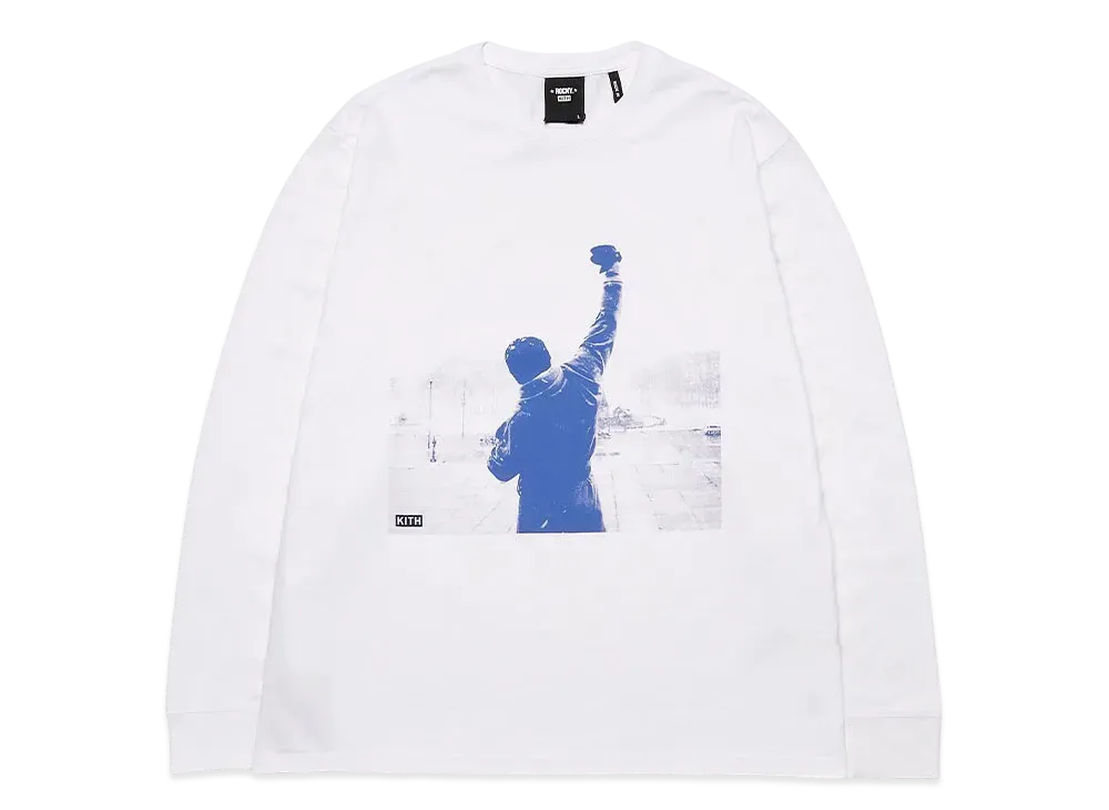 Kith x Rocky Fly Now L/S Tee "White"