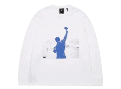 Kith x Rocky Fly Now L/S Tee "White"